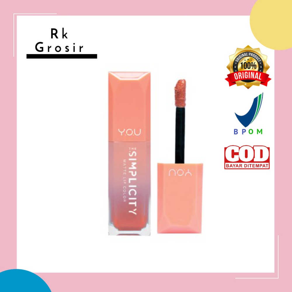 YOU The Simplicity Matte Lip Color | lipcream / lip cream / lipstik