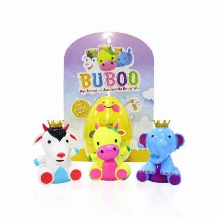Educate Al Qolam Buboo Animal Series Mainan Edukasi Anak Binatang