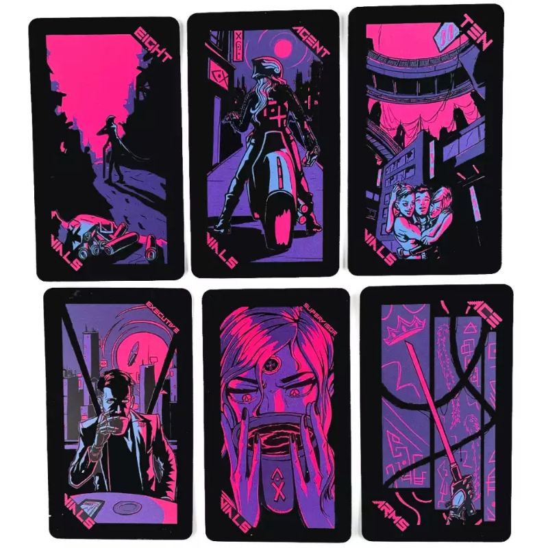 Neon Moon Tarot