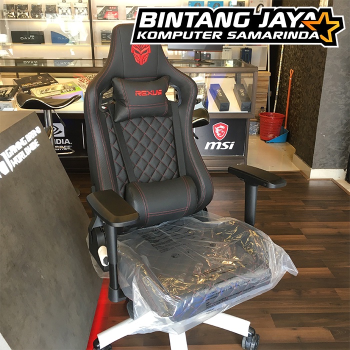 Kursi Gaming Rexus Darkthrones DT-1 - Red