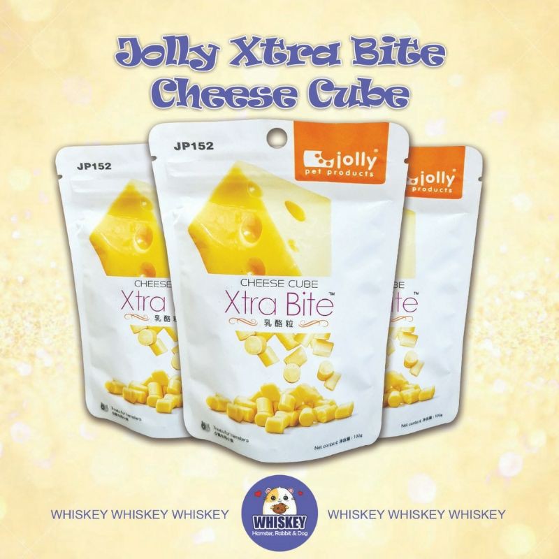 JOLLY XTRA BITE CUBE CHEESE SNACK HAMSTER