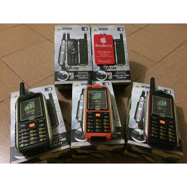 PRINCE PC 398 HP/ POWERBANK 10.000mAh - Garansi Resmi 1 Tahun