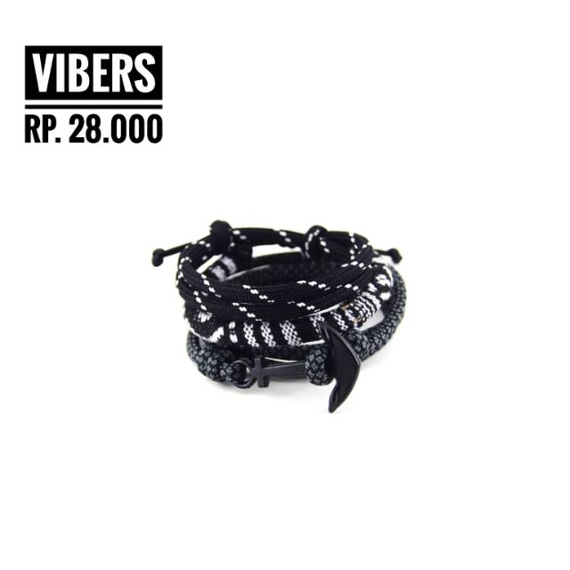 Paket gelang hitam vibers