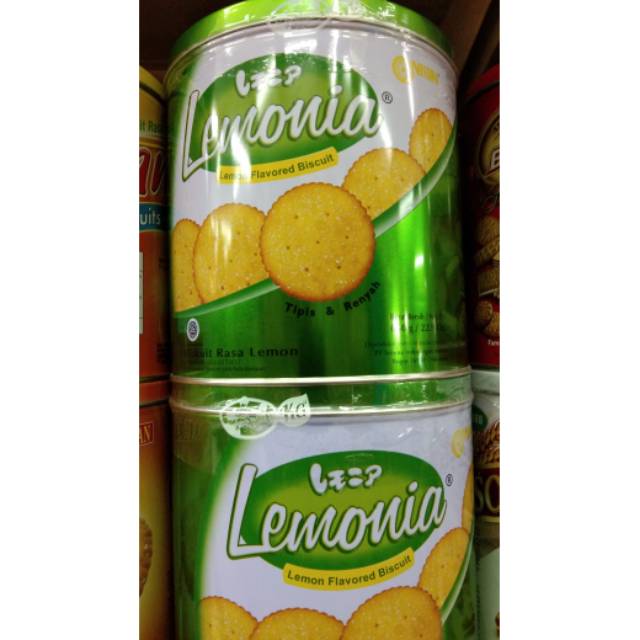 

Lemonia Lemon Vravored Biscuit/Biskuit