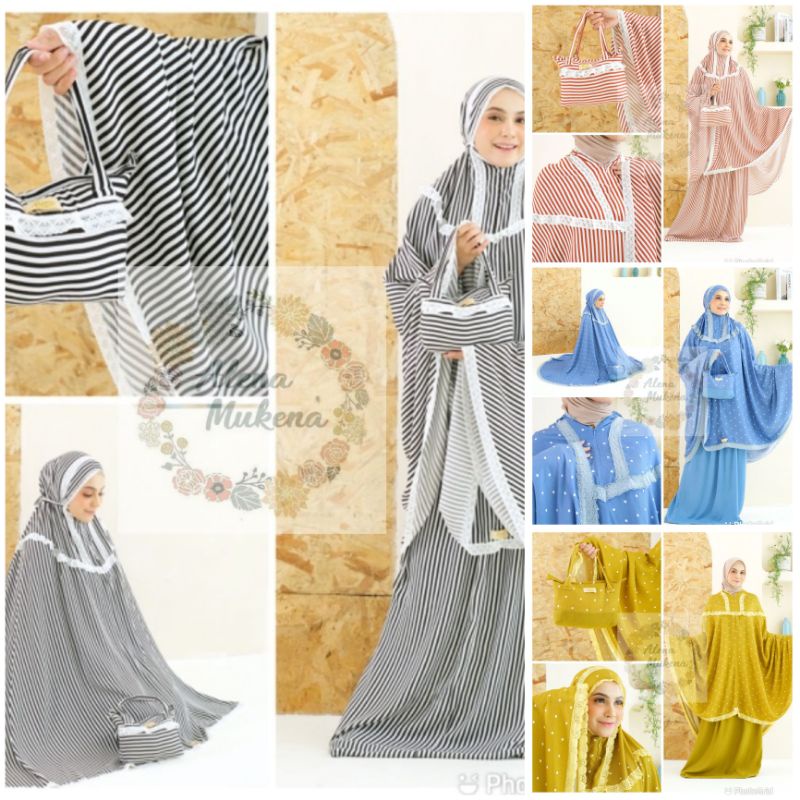 MUKENA ALENA ZAHRA 2 IN 1 by Alena Mukena