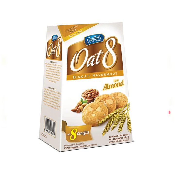 

Oatbits 8 Almond 28,5gr x 5