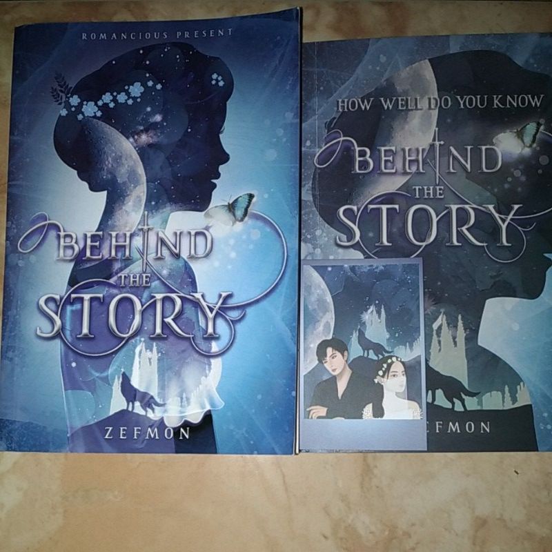 [Preloved Original] Novel Wattpad Bekas Behind The Story TTD - Zefmon Zefanya Monika