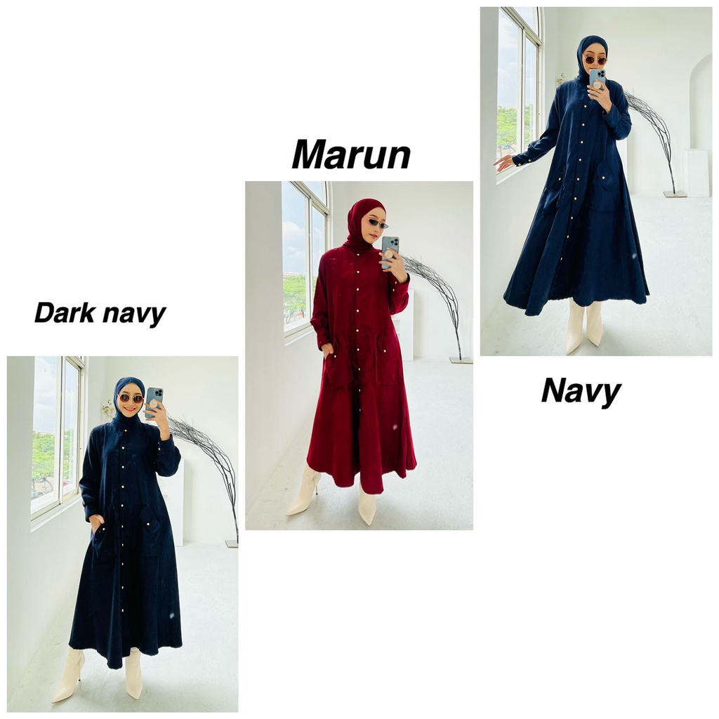 Reka ( Midi Dress ) by Viendra Syari Original