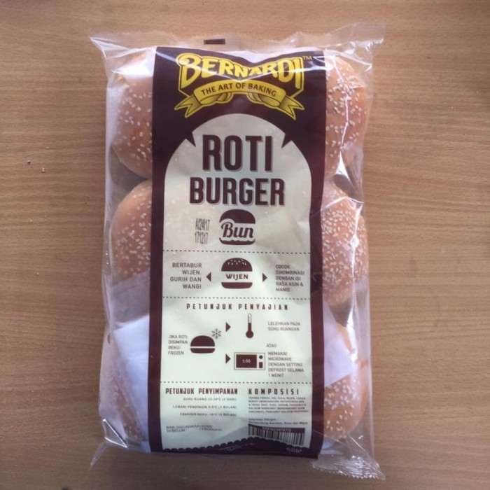 

BERNARDI ROTI BURGER WIJEN ISI 6 PCS