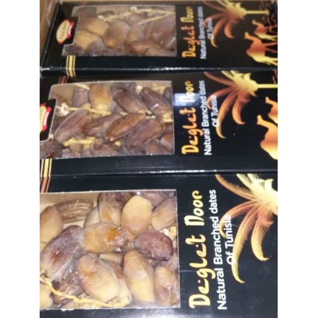 

Deglet Noor Kurma tangkai tunisia 500gr