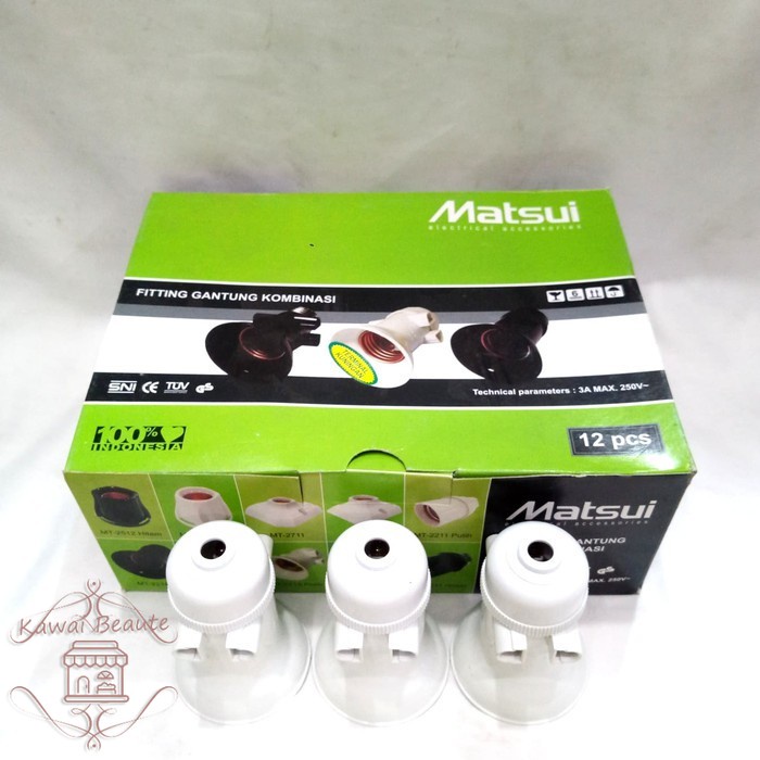 Fitting Gantung Kombinasi MT-2212 Matsui KUNINGAN MURAH HARGA GROSIR