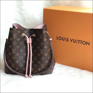HOT - LV NEONOE MONOGRAM PINK --- TAS WANITA  MURAH