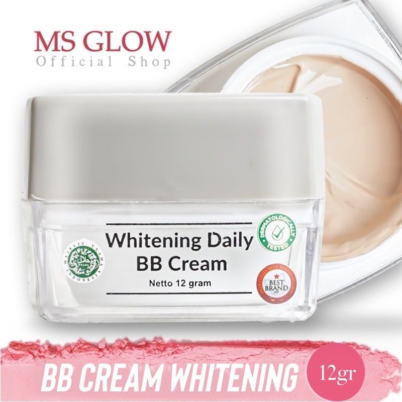 Ms Glow White Cell DNA BB Cream Whitening | Skincare | Cream Wajah | Cream Muka | Kosmetik
