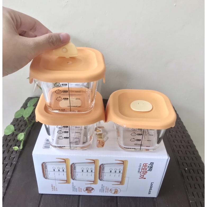 Lock n Lock Food Container Set kotak MPASI