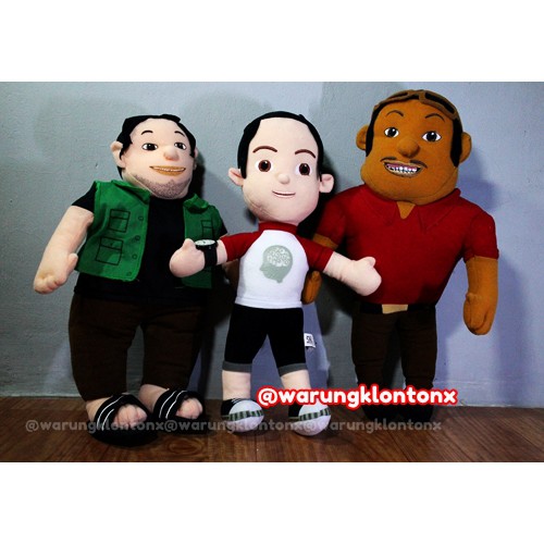Boneka Adit Sopo Jarwo Set 3pcs 40cm