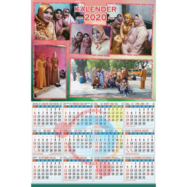 

Kalender 2020 custom