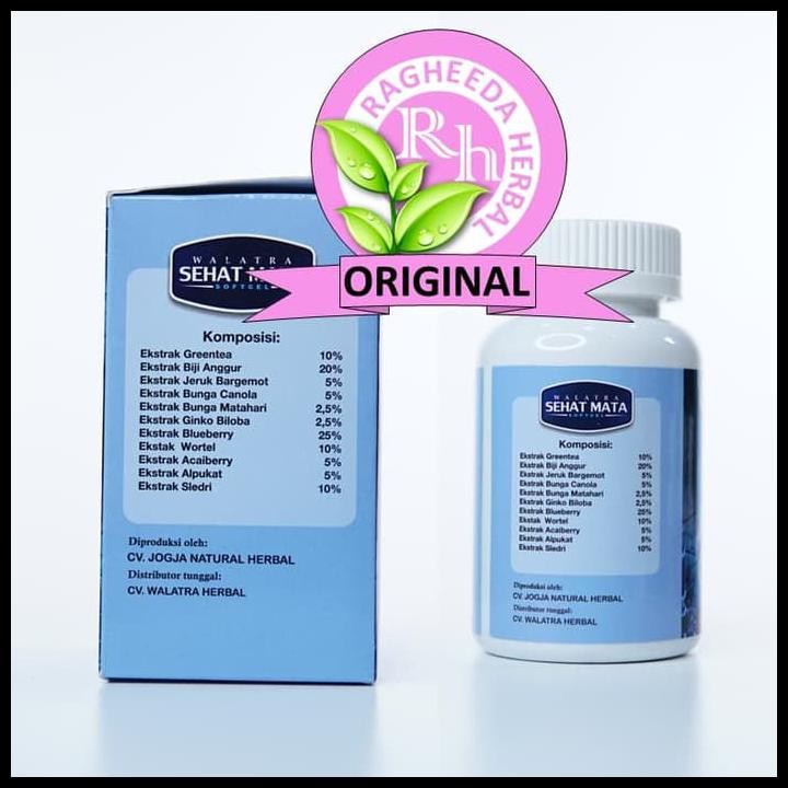 DISKON WALATRA SEHAT MATA ASLI 100% ORIGINAL - BUKAN EYE CARE SOFTGEL