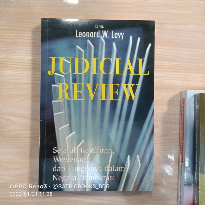 Jual ORI - JUDICIAL REVIEW. Sejarah Kelahiran, Wewenang Dan Fungsinya ...