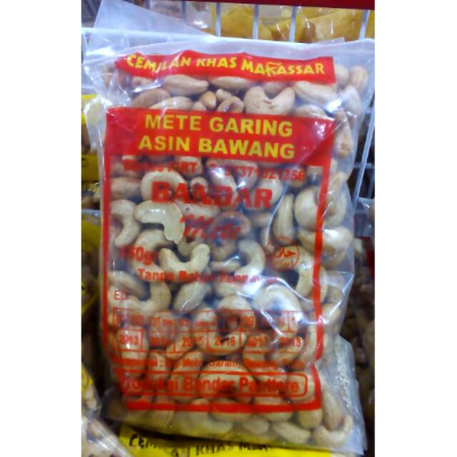 

Mete Garing Asin Bawang 450 gr