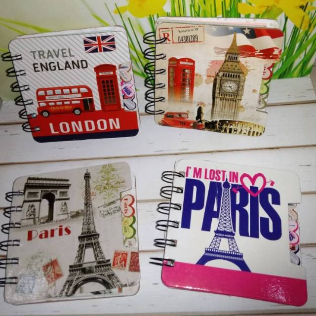 

Memo Book Karakter Paris