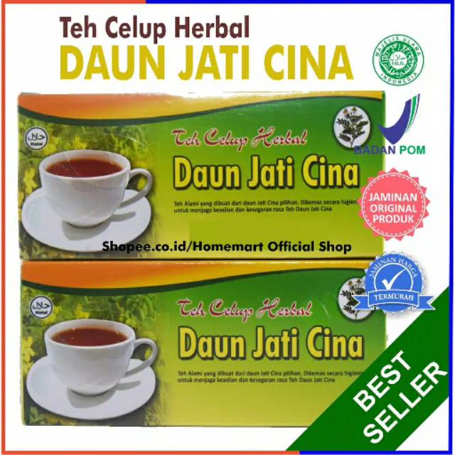 PROMO  TERMURAH - TEH CELUP DAUN JATI CINA ASLI ORIGINAL