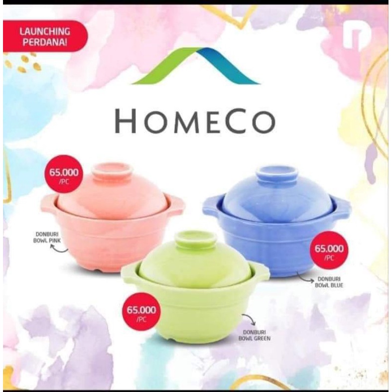 mangkok keramic homeco hijau
