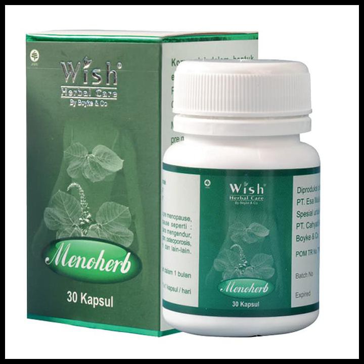 MENOHERB DR BOYKE - WISH MENOHERBS ATASI MENOPAUSE WANITA