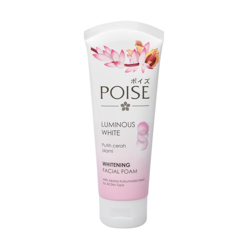 Poise Facial Foam Luminous White / Clear Shine / Anti Bacterial Cuci Muka Poise