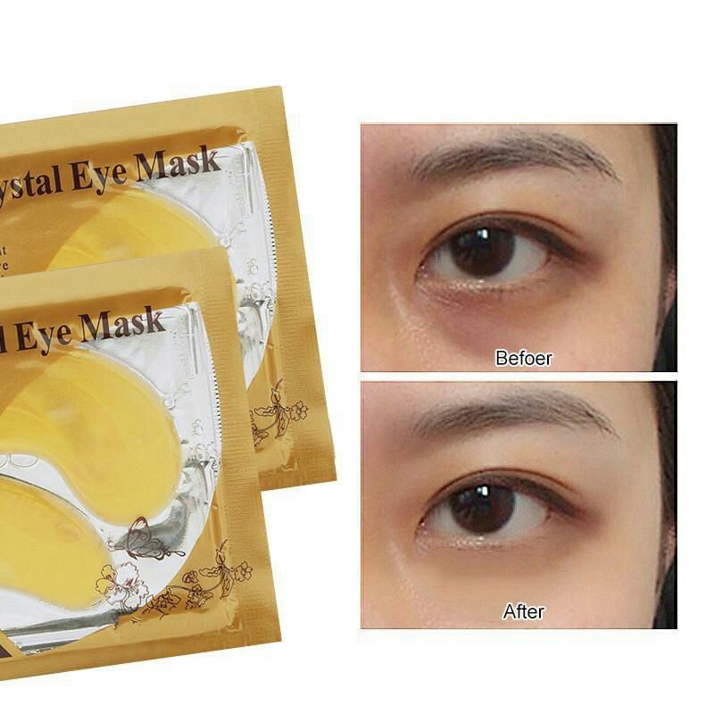 MASKER MATA COLLAGEN COLLAGEN CRYSTAL EYE MASK GOLD