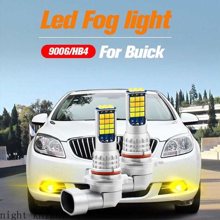 2pcs Lampu Kabut LED H10 9145 Untuk Buick Regal 2011 2012 2013 2014 2015 2016 Canbus No Error