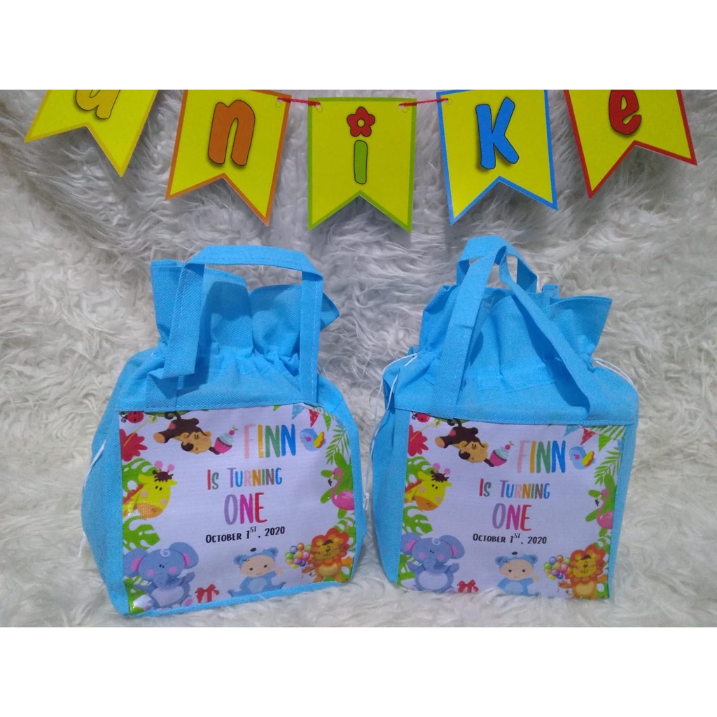 TAS SPUNBOND SERUT V20 Goodie bag ulang tahun anak wedding pernikahan goody harga murah meriah-1