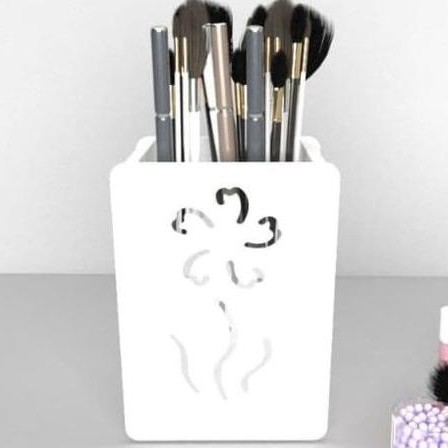 Keranjang Kuas Make Up / Kotak / Tempat Penyimpanan Kuas Make Up