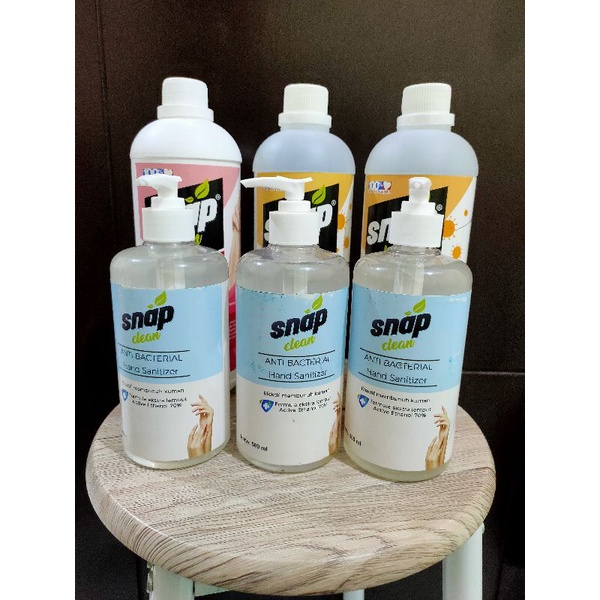 Paket Snap Clean Hand Sanitizer dan Disinfectant