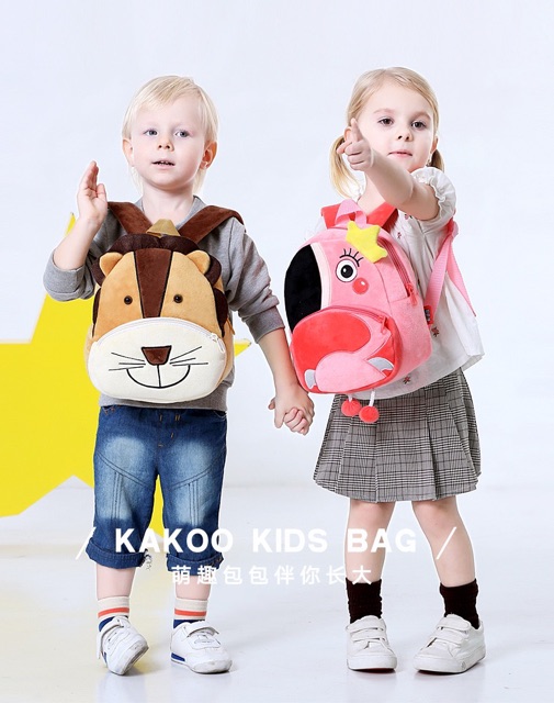 TAS RANSEL SEKOLAH ANAK KARAKTER LUCU - GAJAH HIU MACAN JERAPAH UNICORN SINGA LEBAH KUMBANG ini Bu