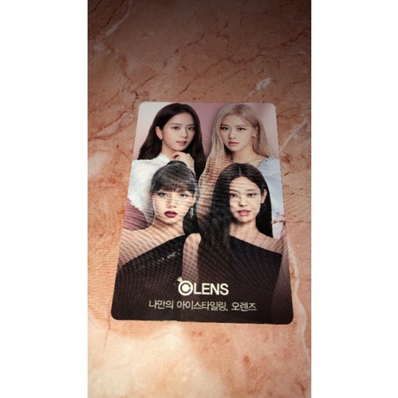 Blackpink Olens Photocard