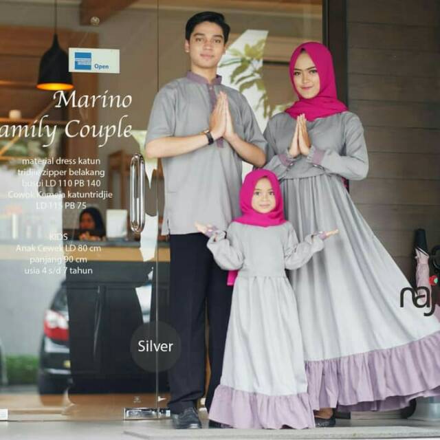 Gamis set familiy ori Najwa