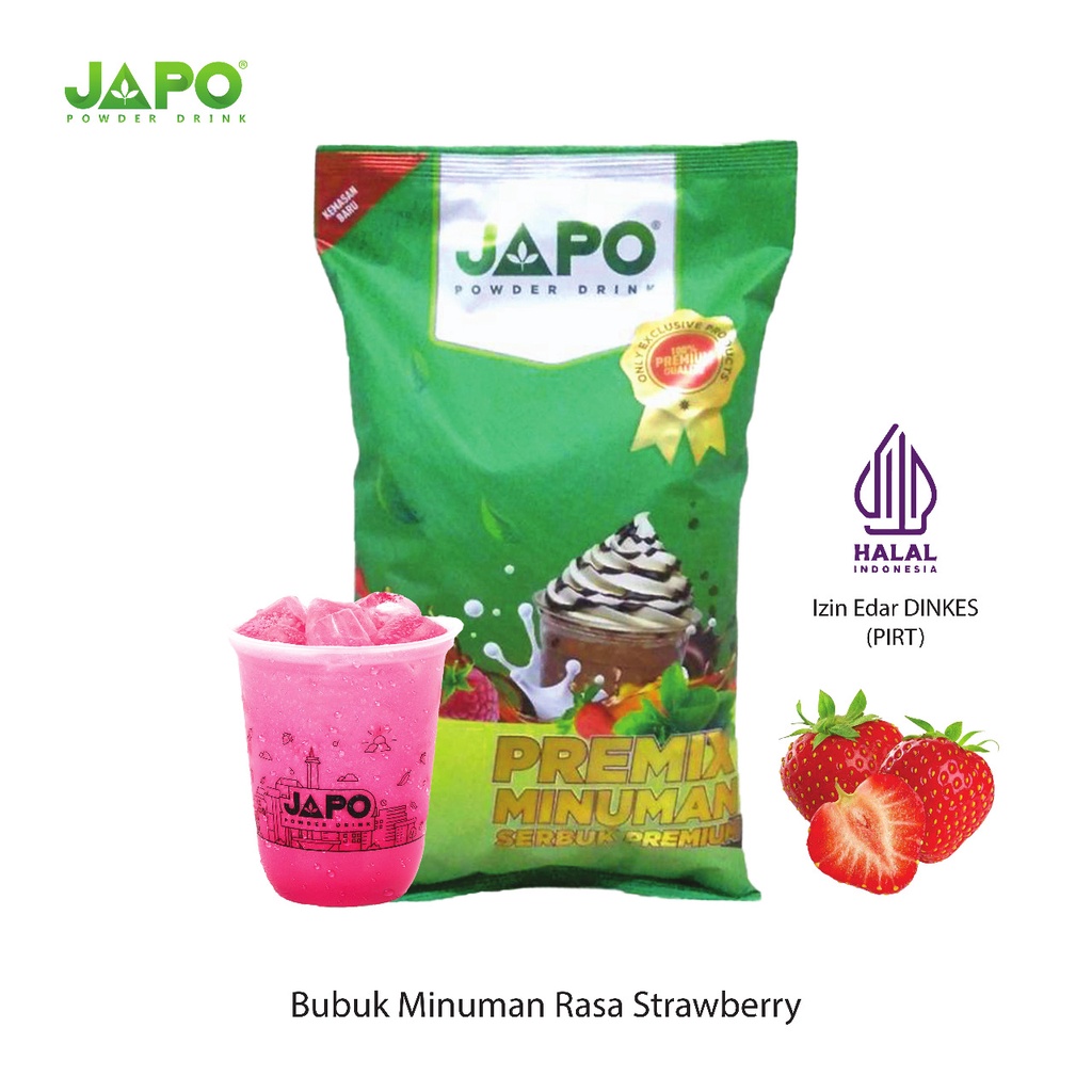 

JAPO Bubuk Minuman Strawberry 1 kg