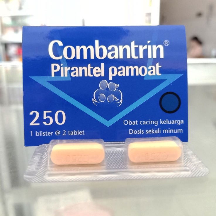 Obat Cacing Combantrin Tablet 250 mg