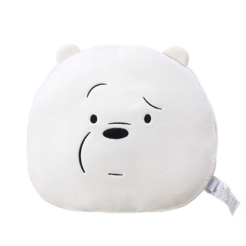 Boneka we bare bears grizz ice bear panpan teddy bear cartoon network miniso bantal anak