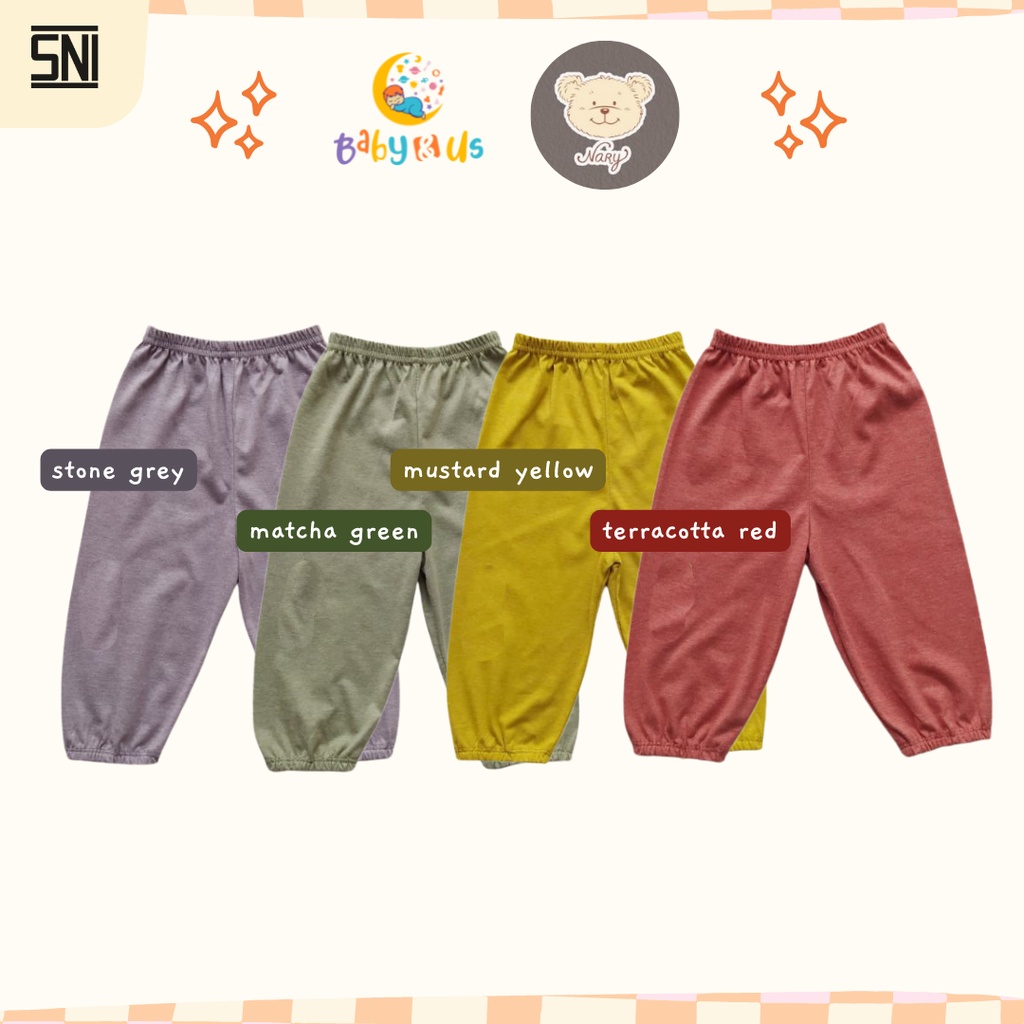 Jogger Pants Nary - Celana Panjang Jogger Kaos Anak 1-3 tahun