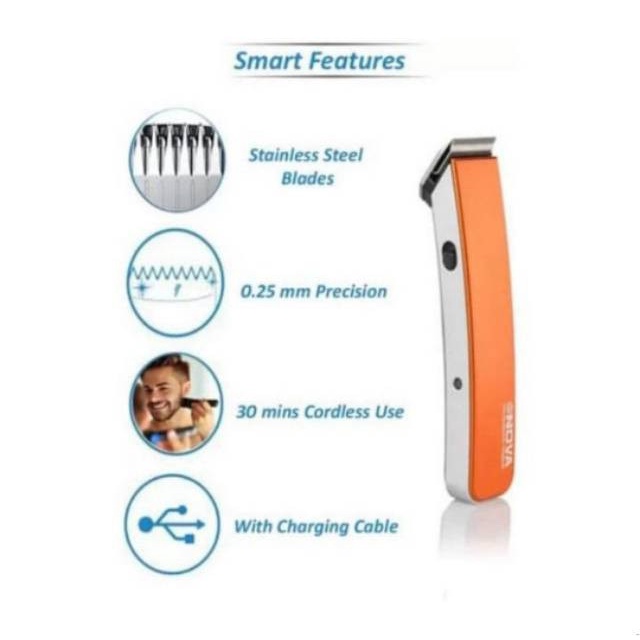 COD Alat Cukur Rambut Nova NS-216/Hair Clipper Cukur Kumis Jenggot/cukuran