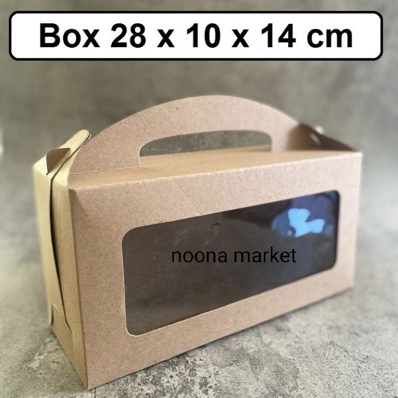 

Dus Kraft Mika Tenteng 28 x 10 x 14 / Dus Hampers