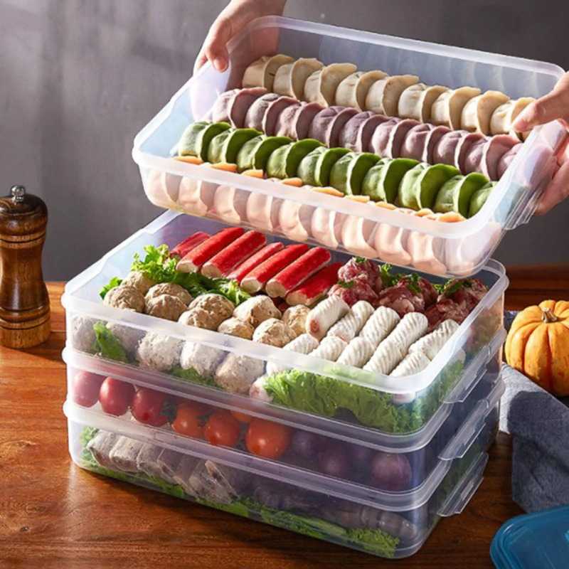 Mall Kotak Kontainer Makanan Kulkas Storage Food Box - RFS48 LuckyFox