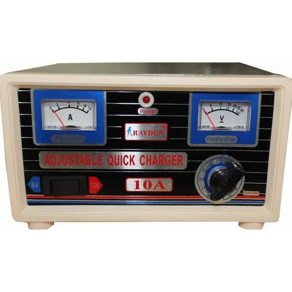 Charger Aki 10 Ampere Otomatis Merk Rayden