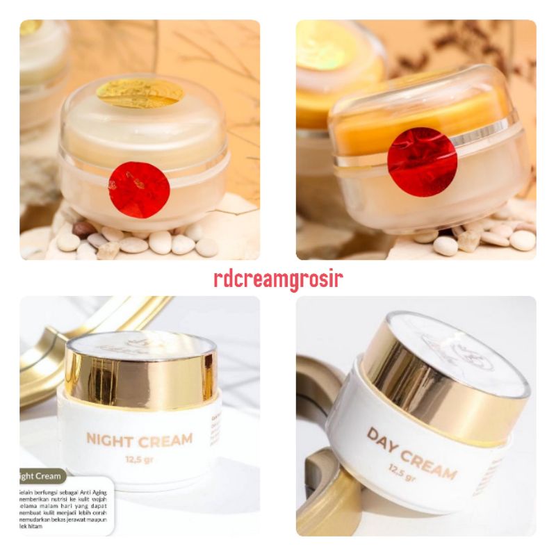 [COD] ECER RDE GLOW/ RD GOLD RINNA DIAZELLA/DAY/NIGHT/ TONER/SABUN/SERUM/GOLD JELLY/PEEL MASK