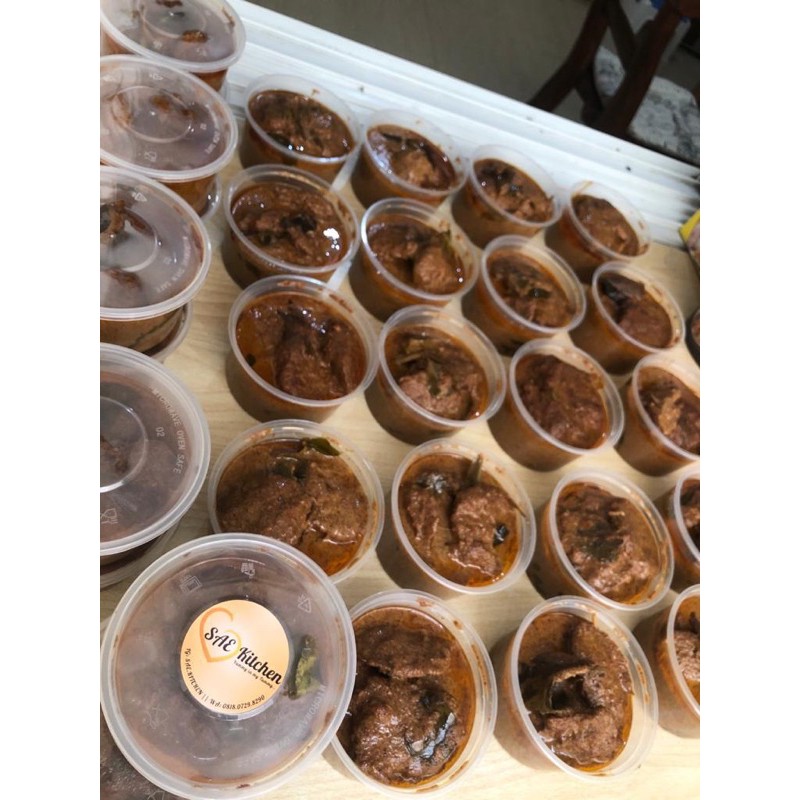 

Aneka lauk rendang vegan vegetarian