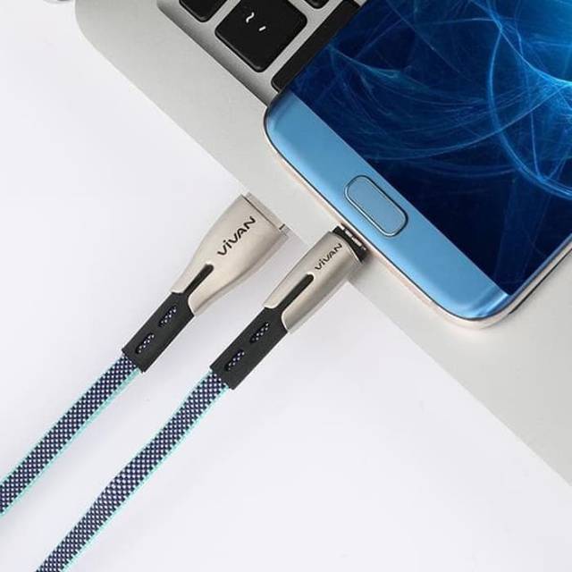 KABEL DATA ANDROID VIVAN BTK-M 2,4A BTKM KABELDATA fast charging MIKRO MICRO USB MICROUSB