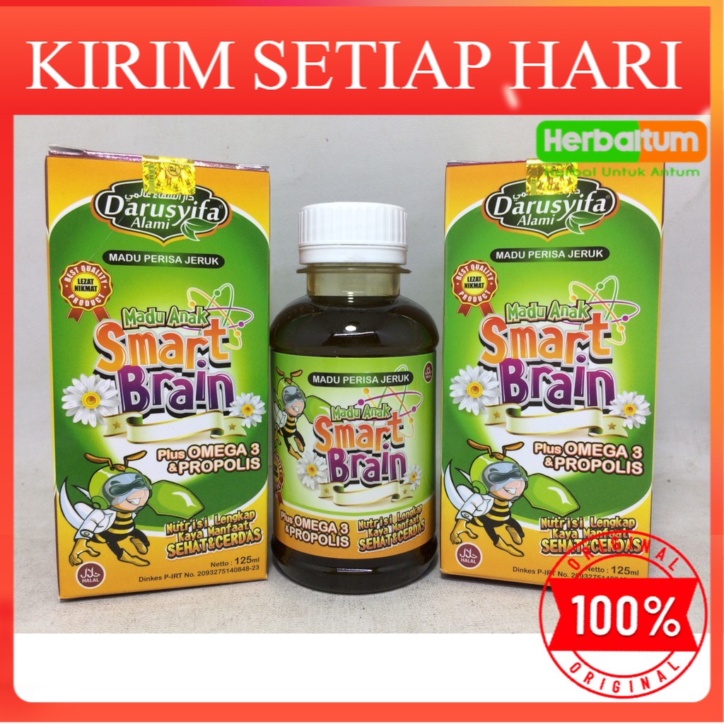 Jual Madu Smart Brain Madu Pegagan Darusyifa Alami Madu Gemuk Badan Anak