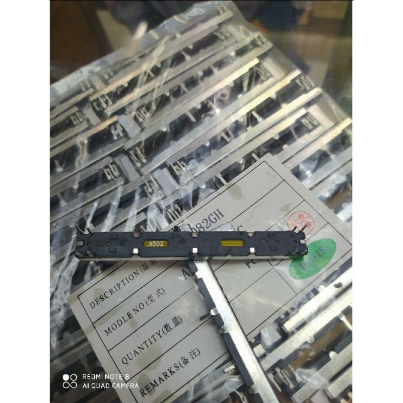 potensio geser 7,5cm kaki 4-4 50k stereo