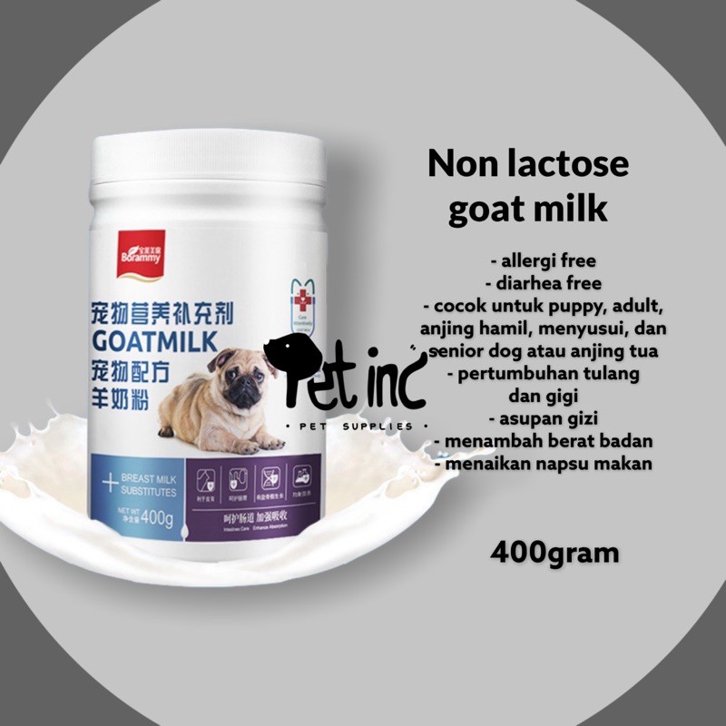 Borramy lactose free goat milk 400gram